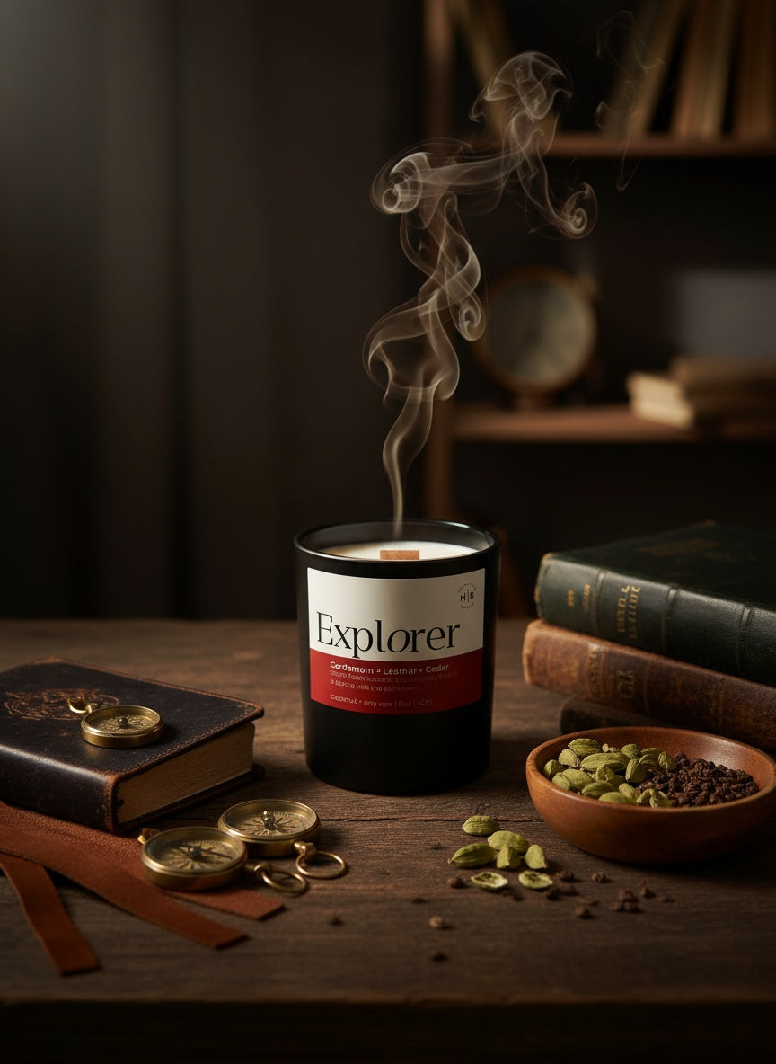 Explorer | Cardamom + Leather + Cedar