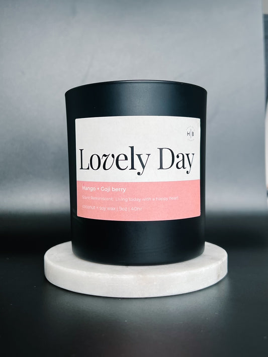 Mango and Goji berry candle are a unique eco-friendly natural soy wax paired with premium fragrance oils and a clean burning wood wick. Our candles are sulfate-free, phthalate-free, animal cruelty-free and non-toxic.