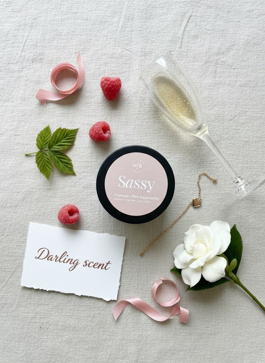 Sassy | Prosecco + Pink Raspberries | Mini