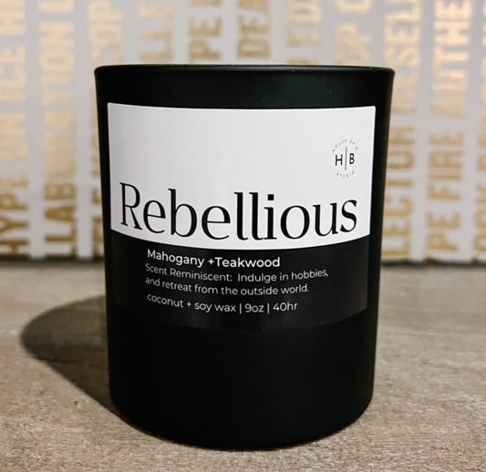 Rebellious | Mahogany + Teakwood